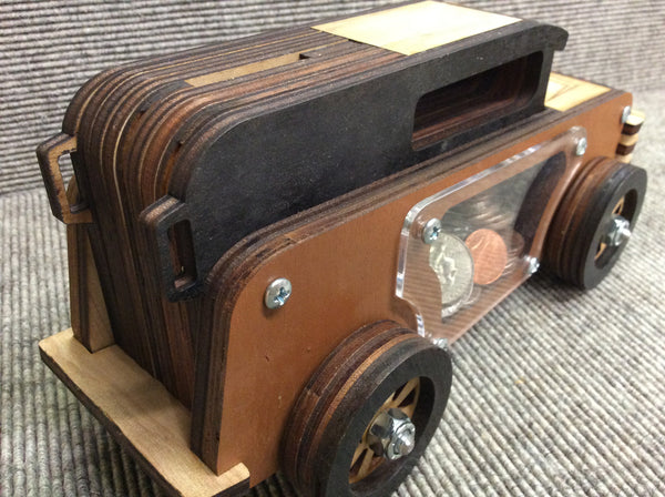 50's Sedan Coin Bank Kit