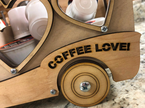 Coffee Love Toy Truck Kit